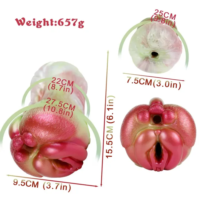Male Sex Toys Domlust Cat Vagina Pocket Pussy Male Masturbator Silicone Animal Penis Masturbation Cup