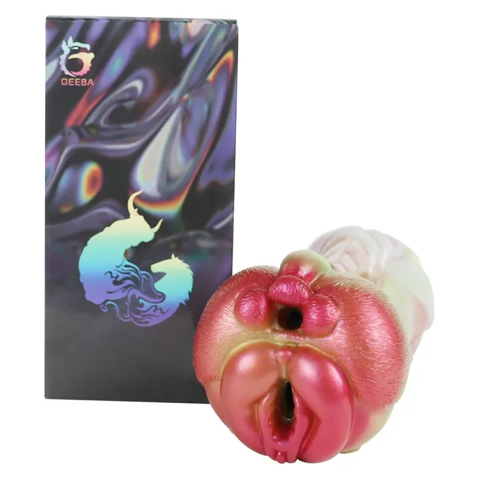 Male Sex Toys Domlust Cat Vagina Pocket Pussy Male Masturbator Silicone Animal Penis Masturbation Cup