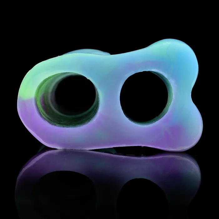 Male Sex Toys Domlust Luminous Monsterdildo Cock Sleeve Silicone Penis Ring Condom Extender Sex Toy for Men