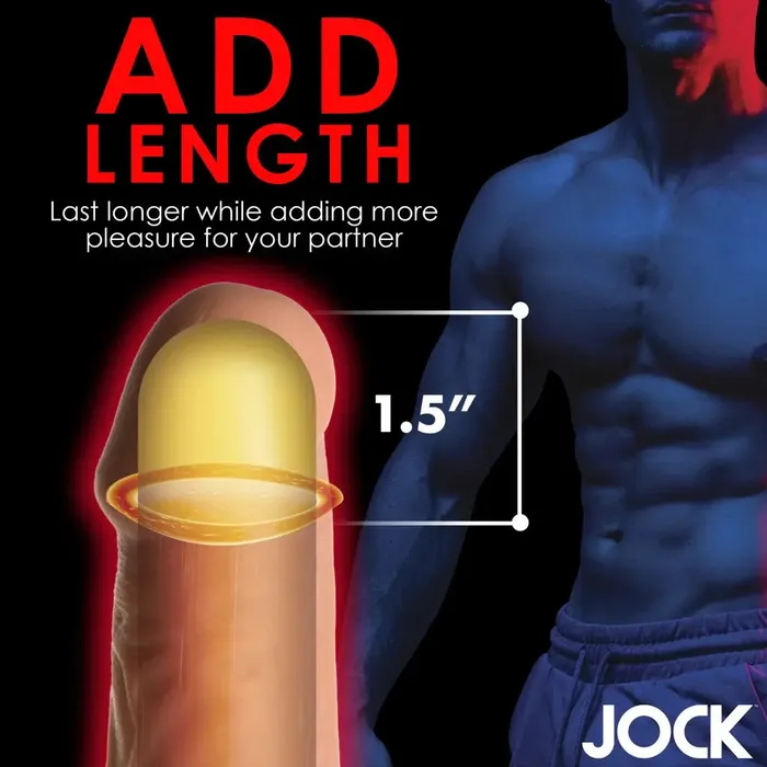Male Sex Toys Jock Extra Long 15 Inch Penis Extension Medium Cock Sleeve