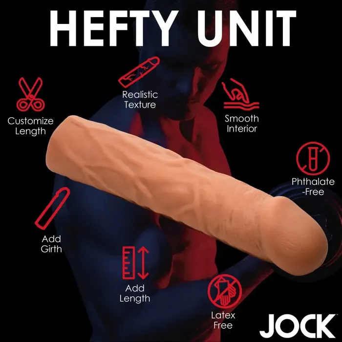 Male Sex Toys Jock Extra Long 15 Inch Penis Extension Medium Cock Sleeve