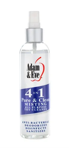 Male Sex Toys Sale Specials Adam and Eve 4 in 1 Pure and Clean Misting Toy Cleaner 2 Oz Male Sex Toys Sale Specials Adam and Eve 4 in 1 Pure and Clean Misting Toy Cleaner 2 Oz
