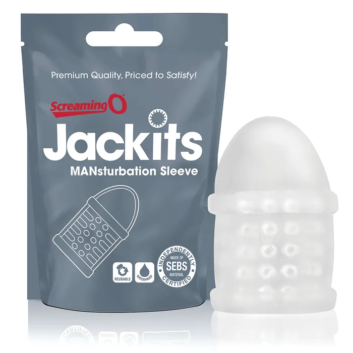 Male Sex Toys Screaming O Jackits Mansturbation Sleeve Each Clear
