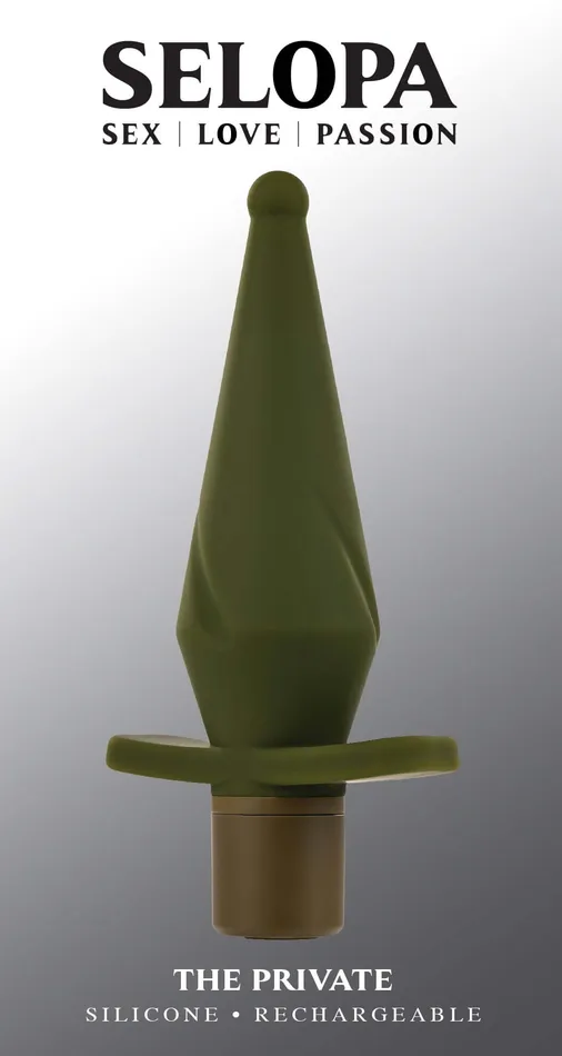Male Sex Toys Selopa The Private Anal Plug Green