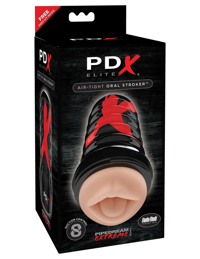 Pdx Elite Air Tight Oral Stroker Pipedream Male Sex Toys