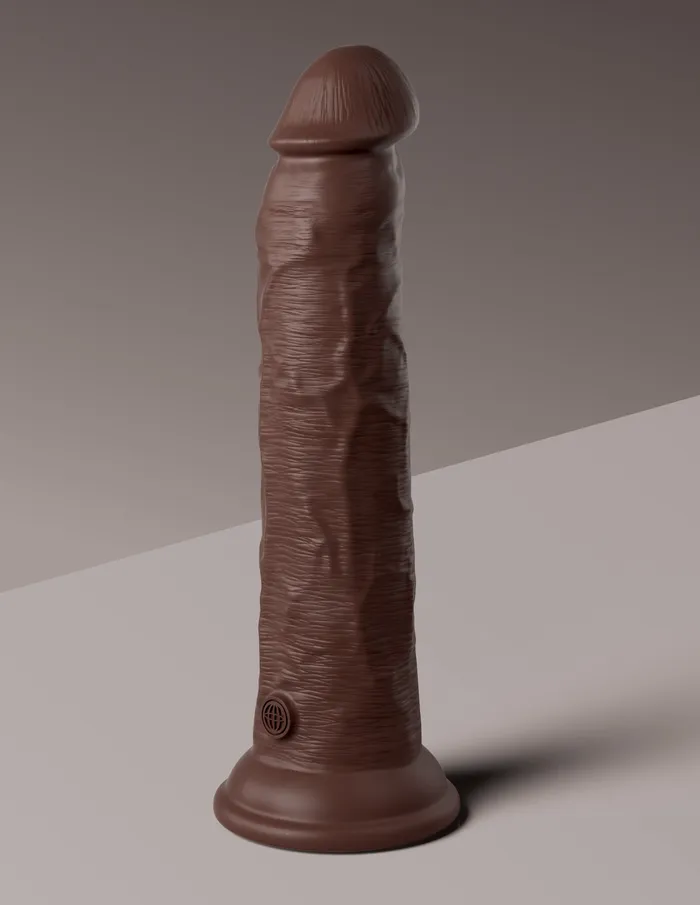 Pipedream Female Sex Toys King Cock Elite 9 Inch Vibrating Silicone Dual Density Cock With Remote Brown Pipedream Female Sex Toys King Cock Elite 9 Inch Vibrating Silicone Dual Density Cock With Remote Brown