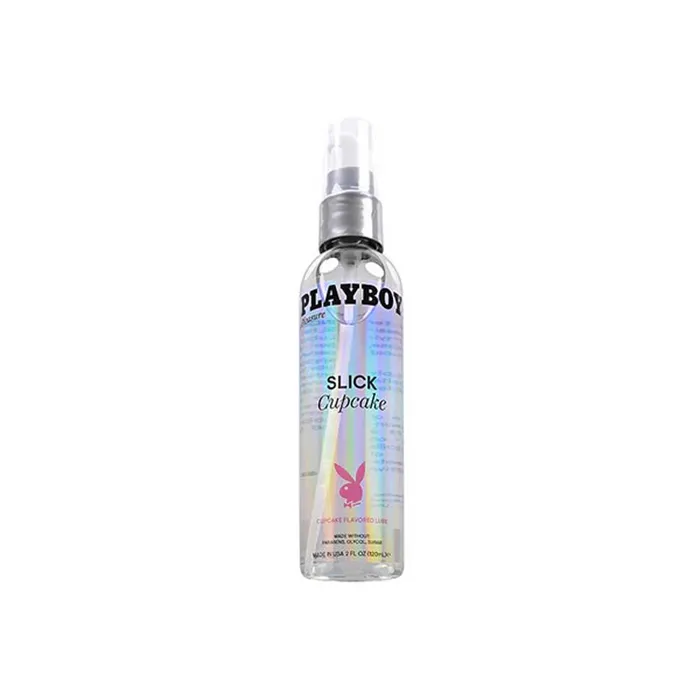 Playboy Pleasure Slick Cupcake Flavored Lubricant 2 Oz Playboy Lubricants