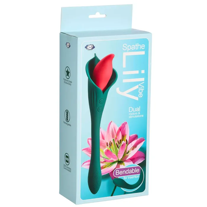 Spathe Lily Vibe GreenBlue Cloud 9 Novelties Vibrators