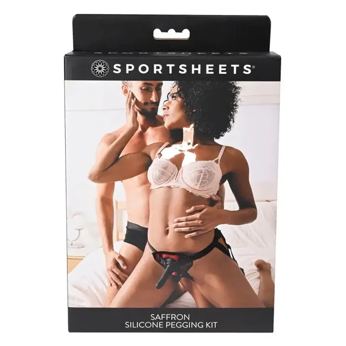 Sportsheets Anal Saffron Silicone Pegging Kit