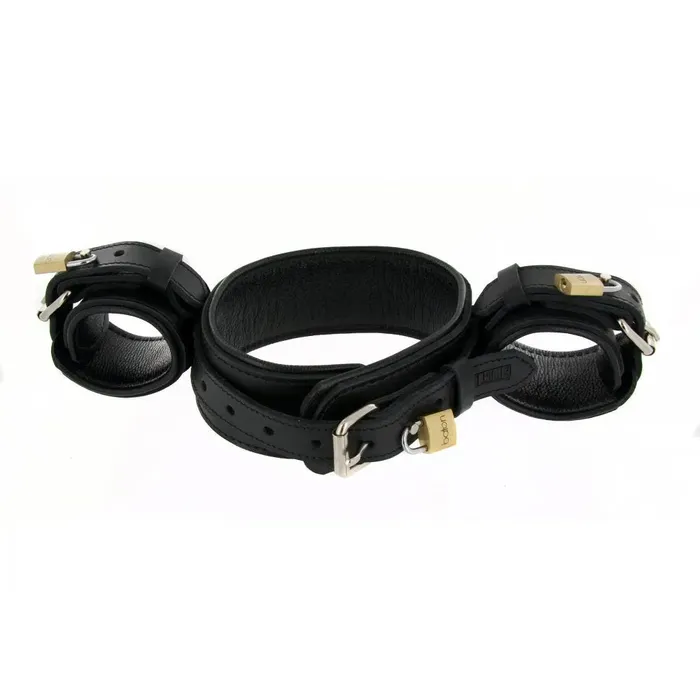 Strict Leather Wrist to Neck Restraint XR Brands Restraints