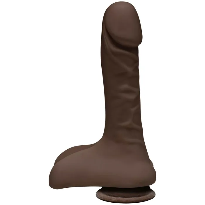 The D Super D 9 Inch With Balls Chocolate Sale Specials Dildos
