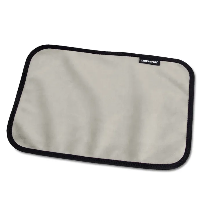 Vibrators Fascinator Toy Pad Moistureproof Toy Pad Microvelvet Grey Liberator