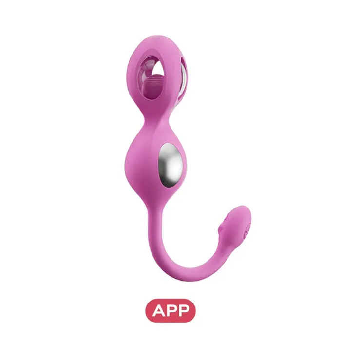Vibrators Honey Play Box Elektra AppEnabled EStim Kegel Trainer Kit Pink