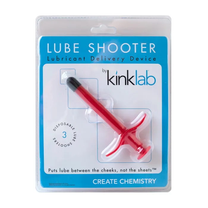 Vibrators Kinklab Lube Shooter Red