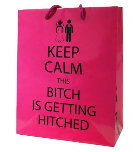 Vibrators Sale Keep Calm This Bitch Is Getting Hitched Gift Bag