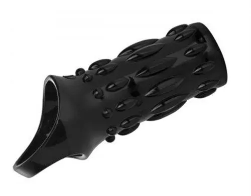 XR Brands Sheath Sensations Enhancer Sex Sleeve Black Male Sex Toys