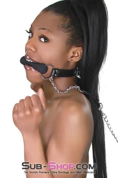 4716RS Silicone Bit Gag with Leash Reins Set Raysent Female Sex Toys