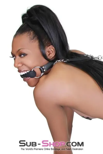 4716RS Silicone Bit Gag with Leash Reins Set Raysent Female Sex Toys