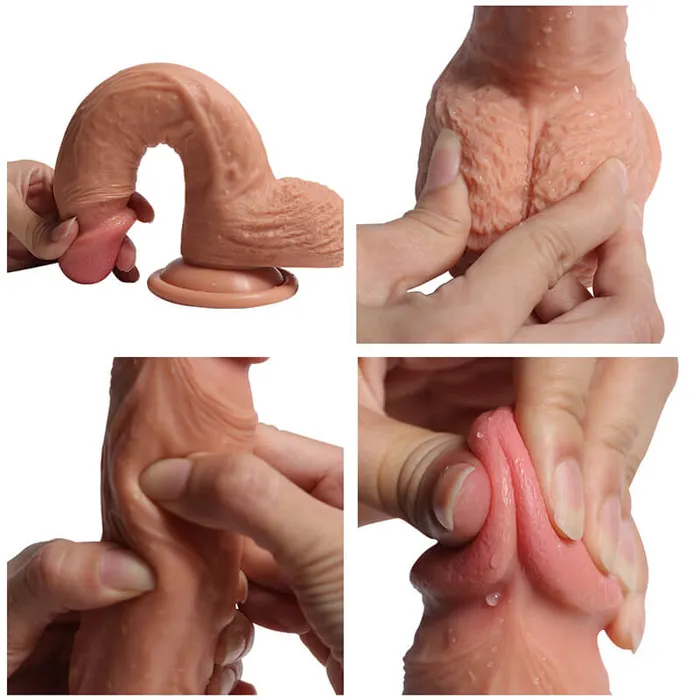 8 inch Silicone Thick Hard Dildo For Women weadultshop Anal