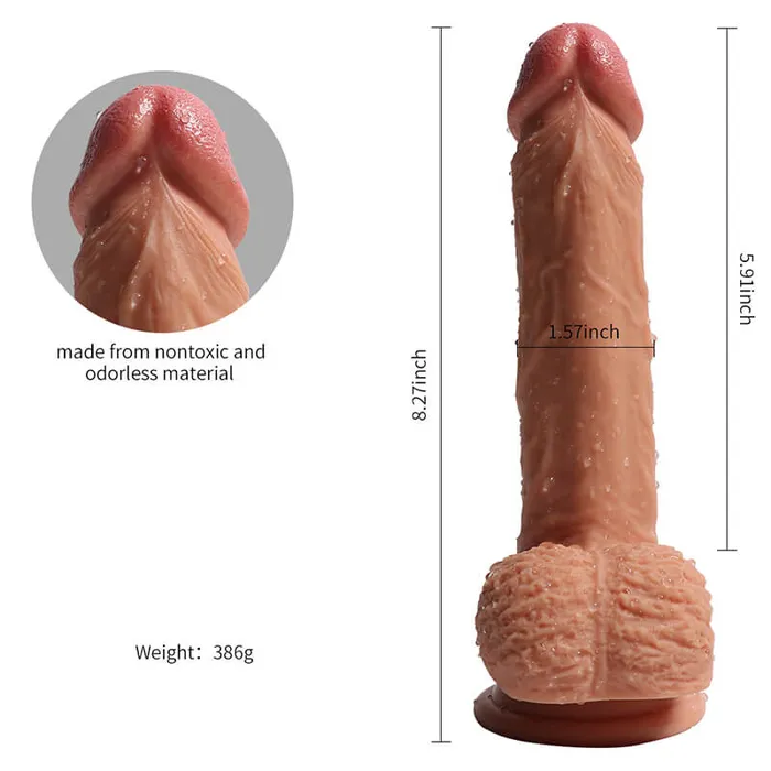 8 inch Silicone Thick Hard Dildo For Women weadultshop Anal