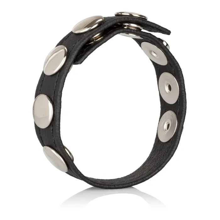 Adjustable Leather Snap Ring for Unforgettable Adventures Calexotics Male Sex Toys Adjustable Leather Snap Ring for Unforgettable Adventures Calexotics Male Sex Toys