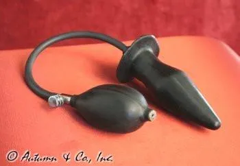 Anal Denber Rubber 7355DSIS Sissys Inflatable Solid Latex Butt Plug