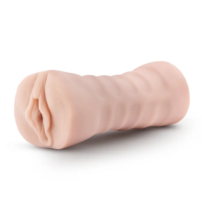 Blush Novelties Ashley Vibrating Sleeve Soft Ribbed Fun with Tingles for Solo or Couples Male Sex Toys