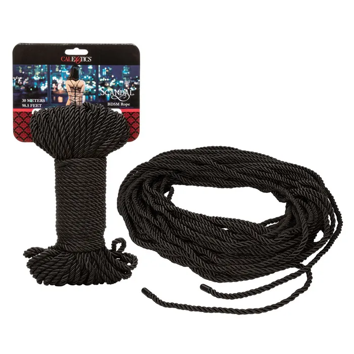 Calexotics Couples 32Foot Silky Bondage Rope for Playful Adventures