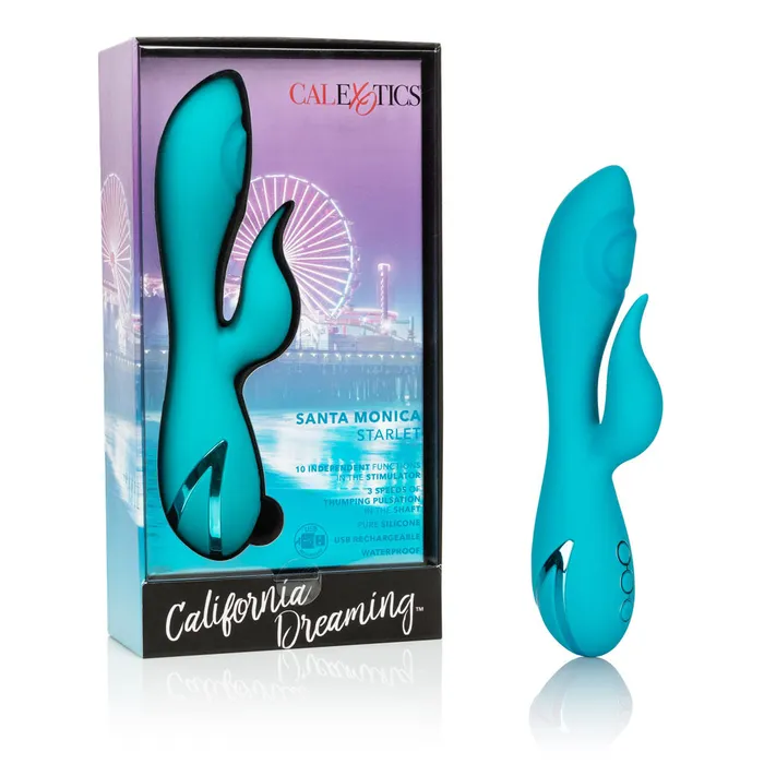 Calexotics Male Sex Toys Santa Monica Starlet Vibrating Thumping Sex Toy with 10 Vibes Calexotics Male Sex Toys Santa Monica Starlet Vibrating Thumping Sex Toy with 10 Vibes