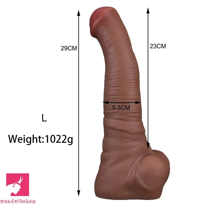 Dildos 866in 1141in Realistic Silicone Soft Elephant Trunk Female Big Dildo Weadultshop