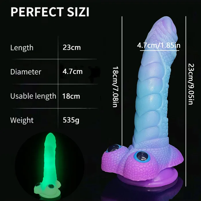  Dildos Sci Fi Alien Dildo Glow in the Dark