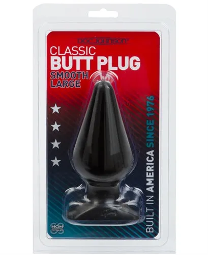 Doc Johnsons Friendly 4Inch Beginners Butt Plug Smooth and Secure Doc Johnson Anal