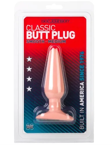 Doc Johnsons Friendly 4Inch Beginners Butt Plug Smooth and Secure Doc Johnson Anal