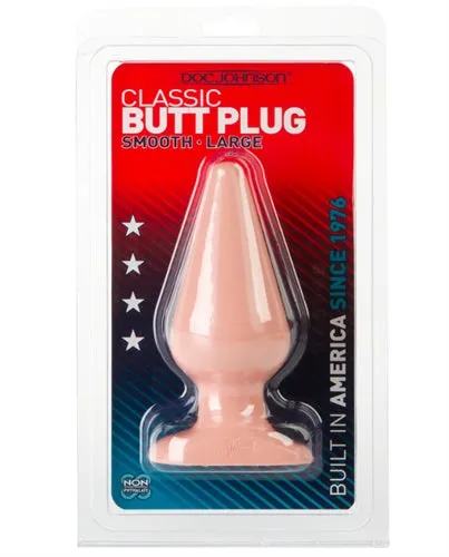 Doc Johnsons Friendly 4Inch Beginners Butt Plug Smooth and Secure Doc Johnson Anal
