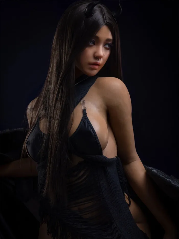 F3512170cm56ft43kg D Cup Demons LifeSize Silicone Sex DollReal Lady Real Lady Male Sex Toys
