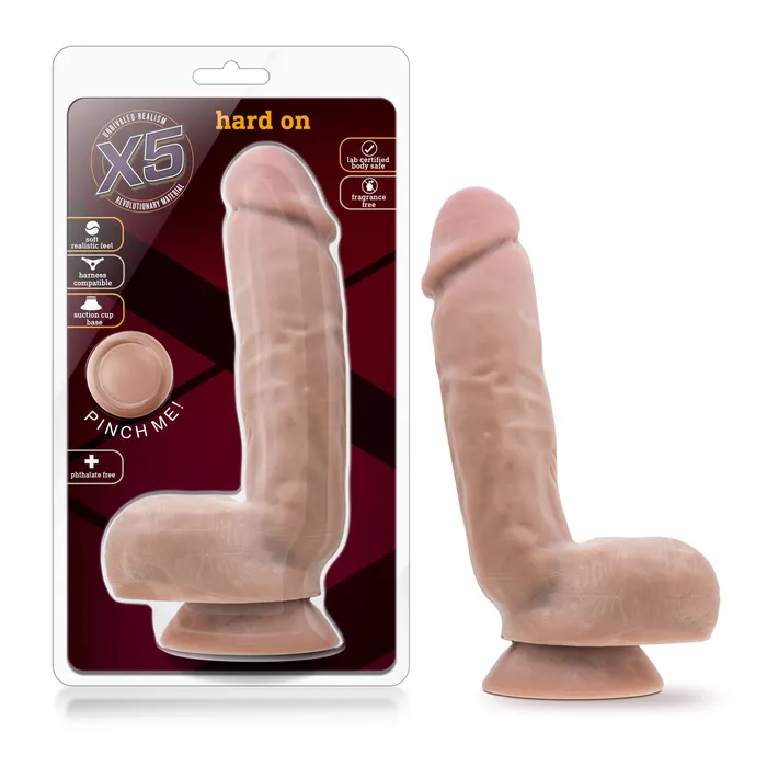 Female Sex Toys Blush Novelties X5 Hard On 85 Lifelike Dildo with Suction Cup for Ultimate Fun Female Sex Toys Blush Novelties X5 Hard On 85 Lifelike Dildo with Suction Cup for Ultimate Fun