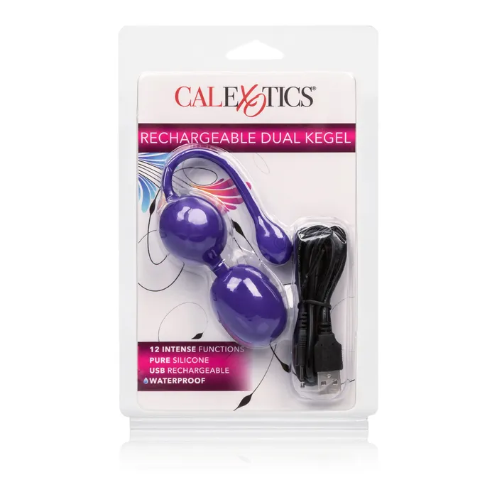 Female Sex Toys Calexotics EcoFriendly Rechargeable Kegel Buddy with 12 Fun Functions