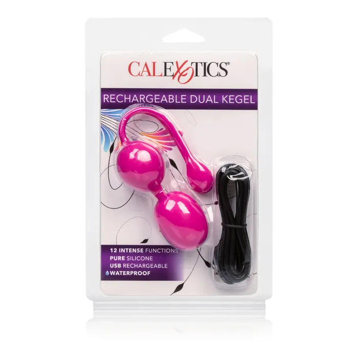 Female Sex Toys Calexotics EcoFriendly Rechargeable Kegel Buddy with 12 Fun Functions
