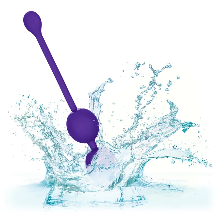 Female Sex Toys Calexotics EcoFriendly Rechargeable Kegel Buddy with 12 Fun Functions