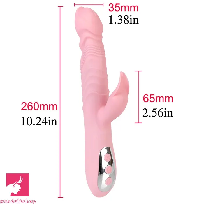 Female Sex Toys Weadultshop 1024in Thrusting Vibrating Heating Big Dildo With Tongue Licking Toy