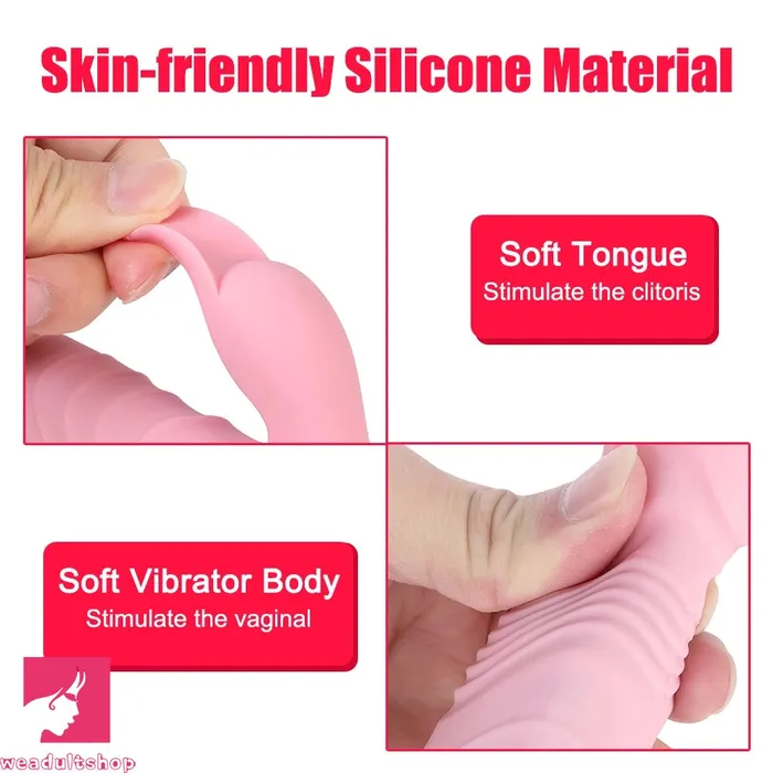 Female Sex Toys Weadultshop 1024in Thrusting Vibrating Heating Big Dildo With Tongue Licking Toy