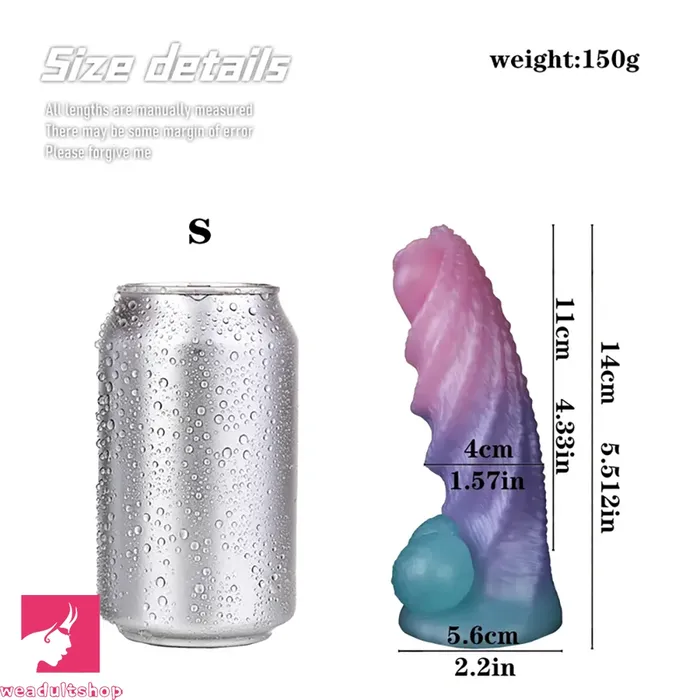 Female Sex Toys Weadultshop 551in 74in Realistic Silicone GSpot Monster Cock Odd Dildo With Balls