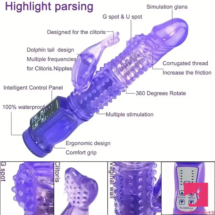 Female Sex Toys Weadultshop 886in Silicone Soft Vibrating Rotation Dildo For Gspot Clit Stimulator