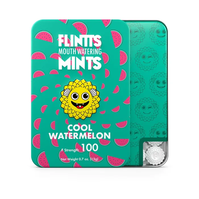 Flintts Mints Vibrators Flintts Mouth Mints Cool Watermelon FStrength 100