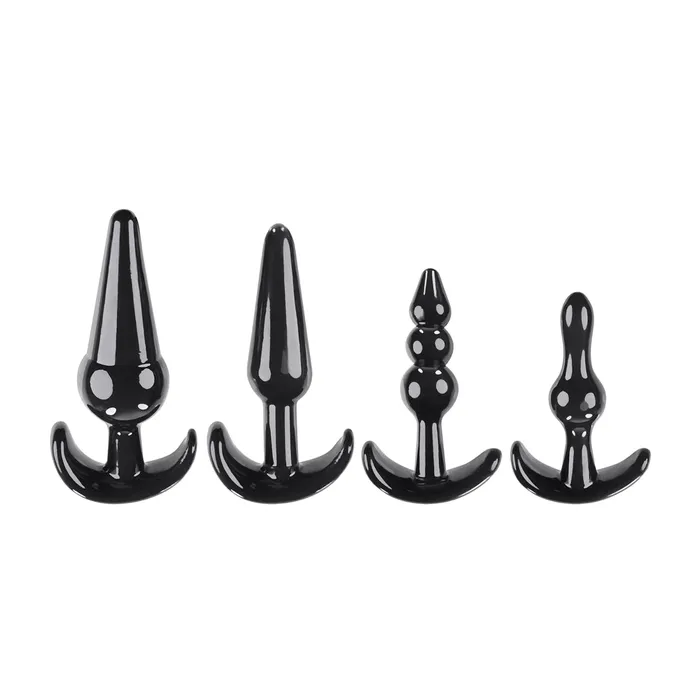Intro to Plugs Black Evolved Novelties Anal