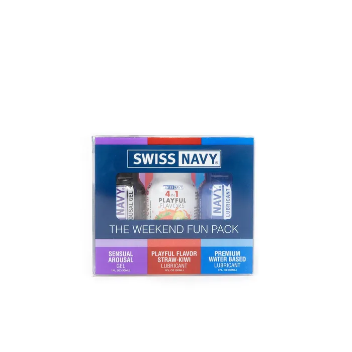 MD Science Lab Enhancers Swiss Navy Weekend Fun Pack 31oz
