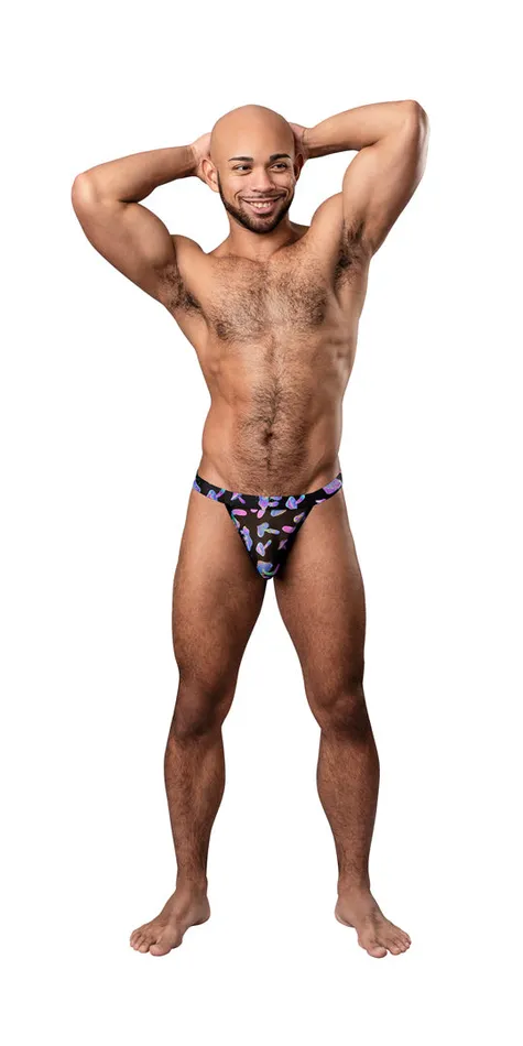 Male Power Male Sex Toys Hazy Dayz Micro Thong LargexLarge Mushroom