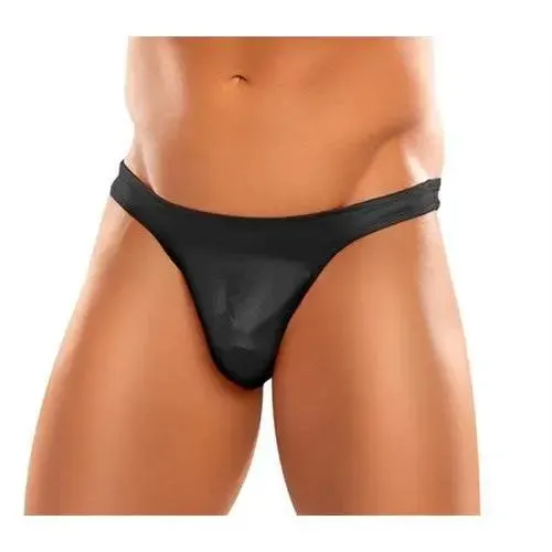 Male Sex Toys Male Power Bong Thong Satin Lycra
