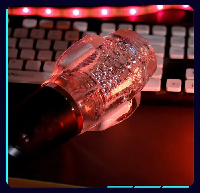 Male Sex Toys Transparent sucking blowjob male masturbator