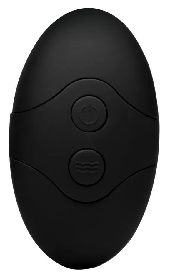 Male Sex Toys Xr Brands Ass Thumper Thumping Silicone Butt Plug with Remote Control and 7 Vibration Functions